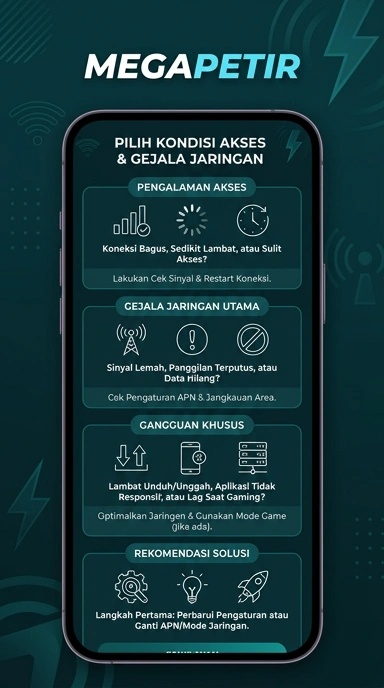 Tampilan link alternatif megapetir
